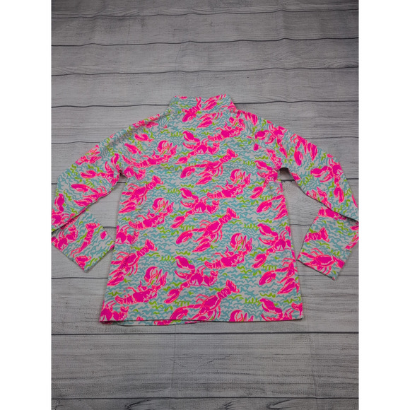 12/14 Lilly Pulitzer Pink Lobster Popover - Picture 4 of 6